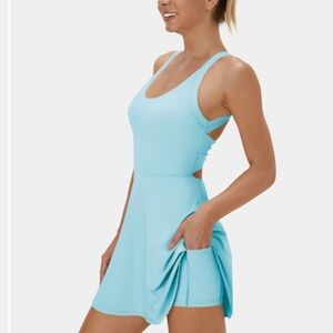 Halara Twisted back dress